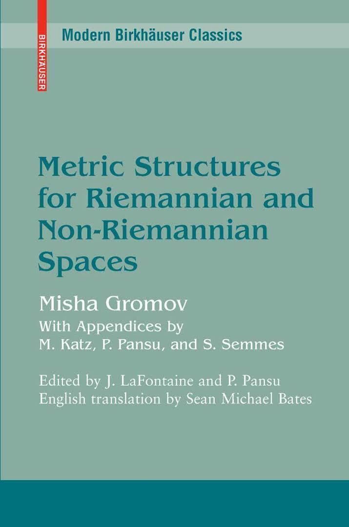 Metric Structures for Riemannian and Non-Riemannian Spaces t3gstaticcomimagesqtbnANd9GcQ7VEAcZh3nbrvbR