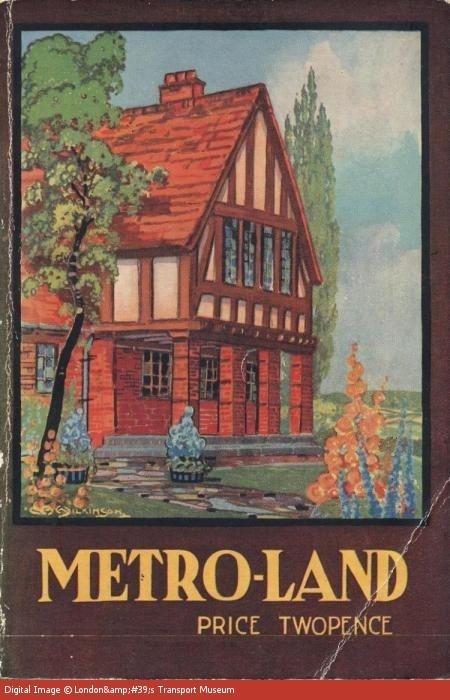 Metro-land MetroLand guide book Explore 20th Century London