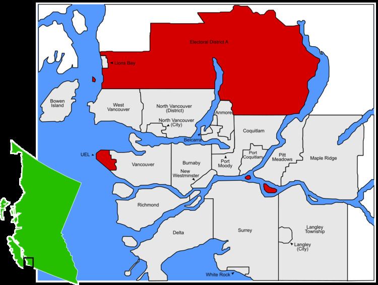 Metro Vancouver Electoral Area A