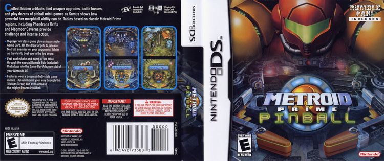 Metroid Prime Pinball Metroid Prime Pinball Cover Download Nintendo DS Covers The Iso Zone
