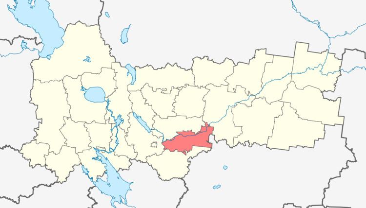 Mezhdurechensky District, Vologda Oblast