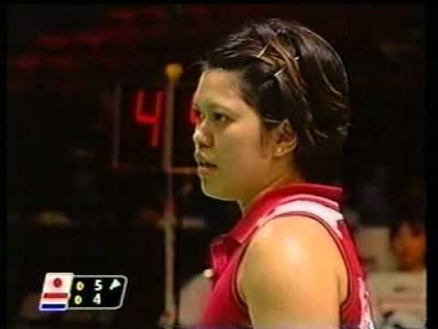 Mia Audina Badminton 2003 World Championchips Woman39s Single Quarter