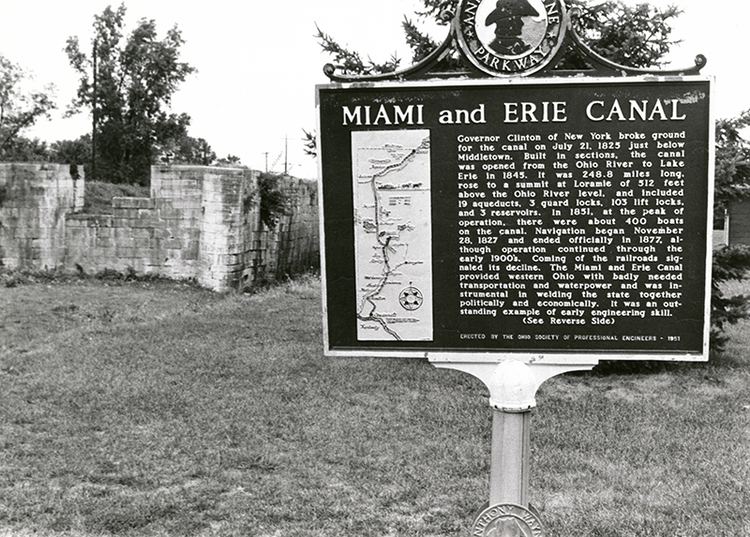 Miami and Erie Canal MiamiErie Canal Dayton Daily News Archive