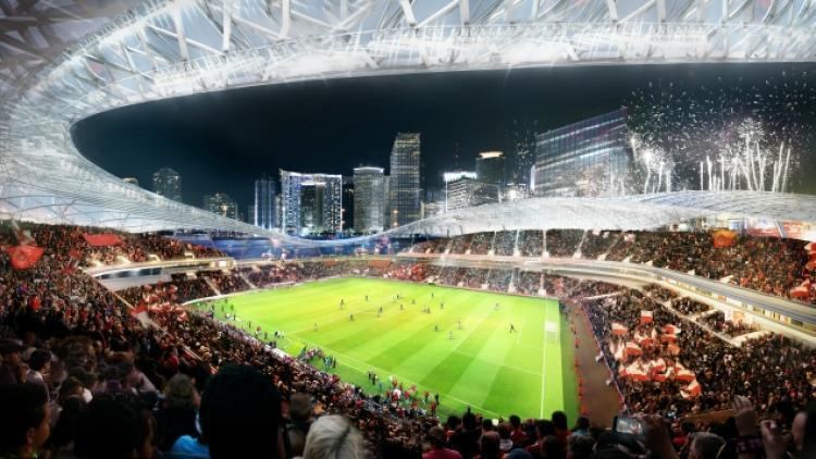 Miami MLS stadium First look at Beckham39s proposed Miami MLS stadium NY Daily News