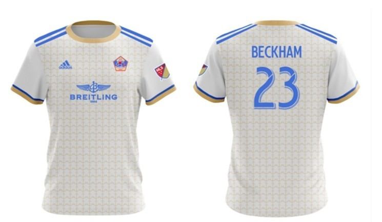 Miami MLS team David Beckham39s MLS Team Gets New Jerseys From Fan MockUp Miami