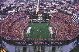 Miami Orange Bowl Orange Bowl in Miami FL
