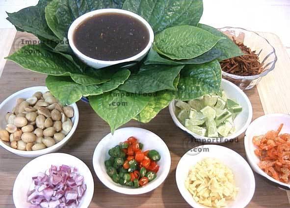 Miang kham Recipe Miang Kham ImportFood