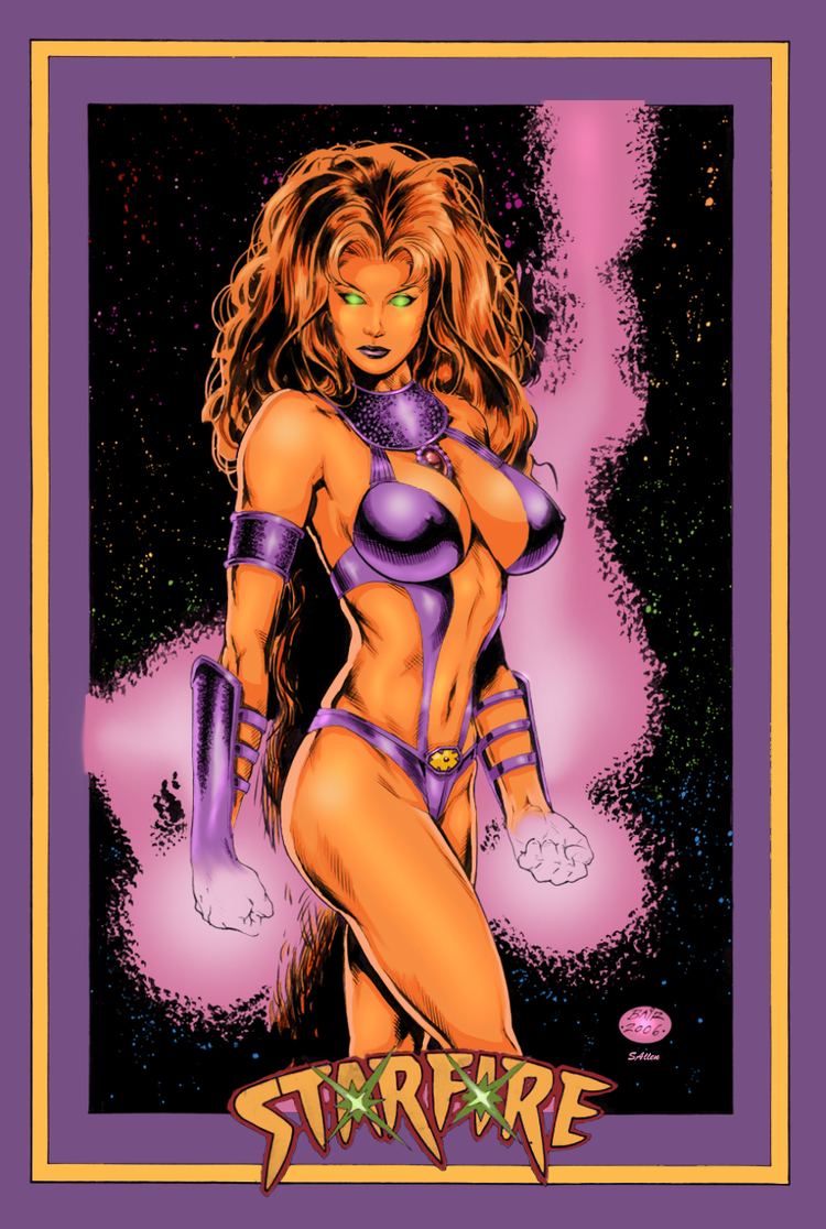 Michael Bair Starfire by Michael Bair color by Ederoi on DeviantArt