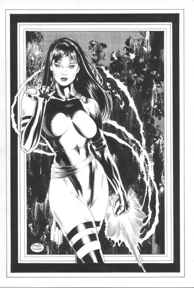 Michael Bair Psylocke by Michael Bair Comics Psylocke Pinterest