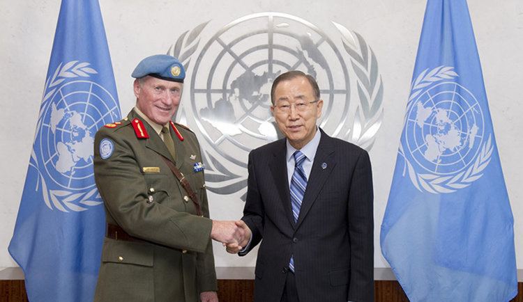 Michael Beary UN radio interviews UNIFIL Head of Mission MajorGeneral Michael