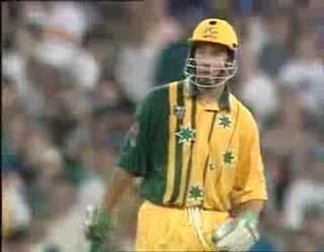 Michael Bevan last ball four SCG 199596 YouTube