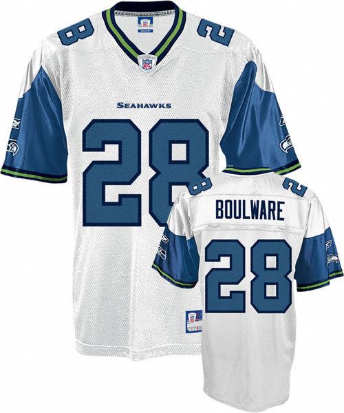 Michael Boulware Michael Boulware Seattle Seahawks Blue NFL Replica Jersey
