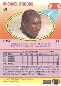 Michael Brooks (defensive back) Michael Brooks Gallery The Trading Card Database