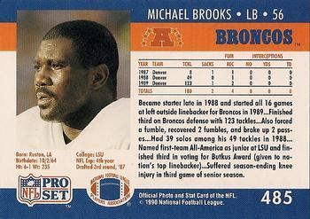 Michael Brooks (linebacker) Michael Brooks Gallery The Trading Card Database