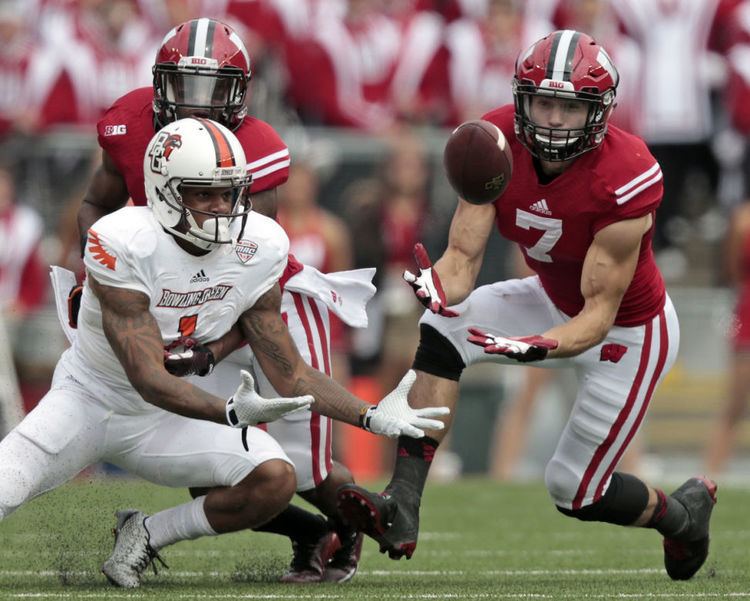 Michael Caputo Badgers football Toughness came to safety Michael Caputo at an