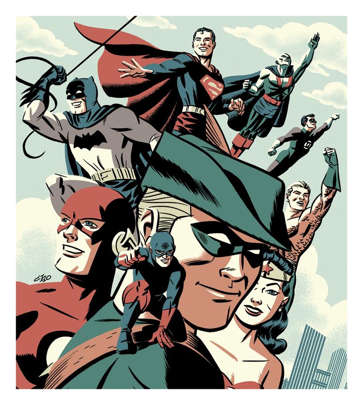 Michael Cho (illustrator) Michael Chos sketchbook DC Comics Justice League of America the