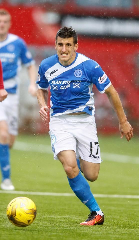 Michael Coulson (footballer) St Johnstone winger Michael Coulson ruled out for another SIX weeks