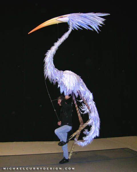 Michael Curry (puppet designer) Michael Curry puppet design Never Bird I really like