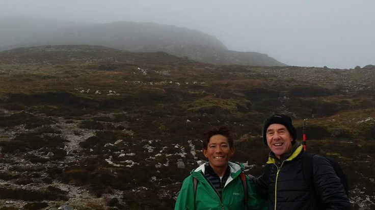 Michael Cusack (cyclist) Mingma Tsiri and Michael Cusack author of Croagh Patrick and the