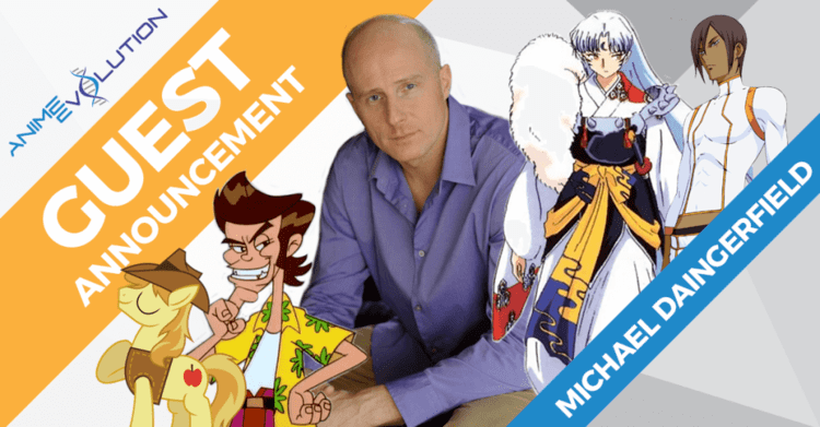 Michael Daingerfield Anime Evolution 2015 Guest Announcement Michael Daingerfield