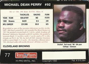 Michael Dean Perry wwwtradingcarddbcomImagesCardsFootball32833