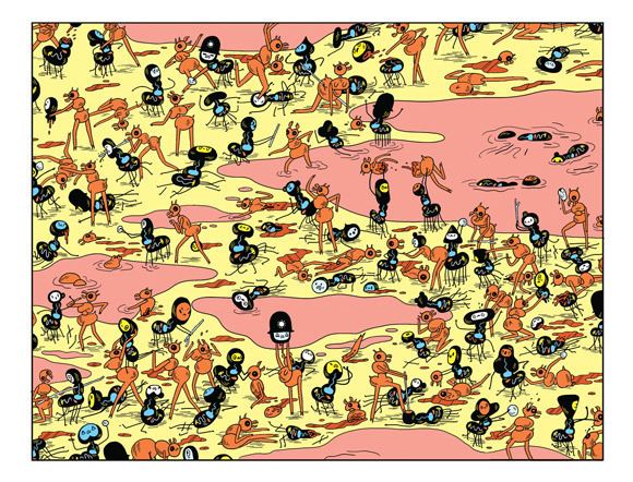 Michael DeForge Michael DeForge39s Ant Comics The New Yorker