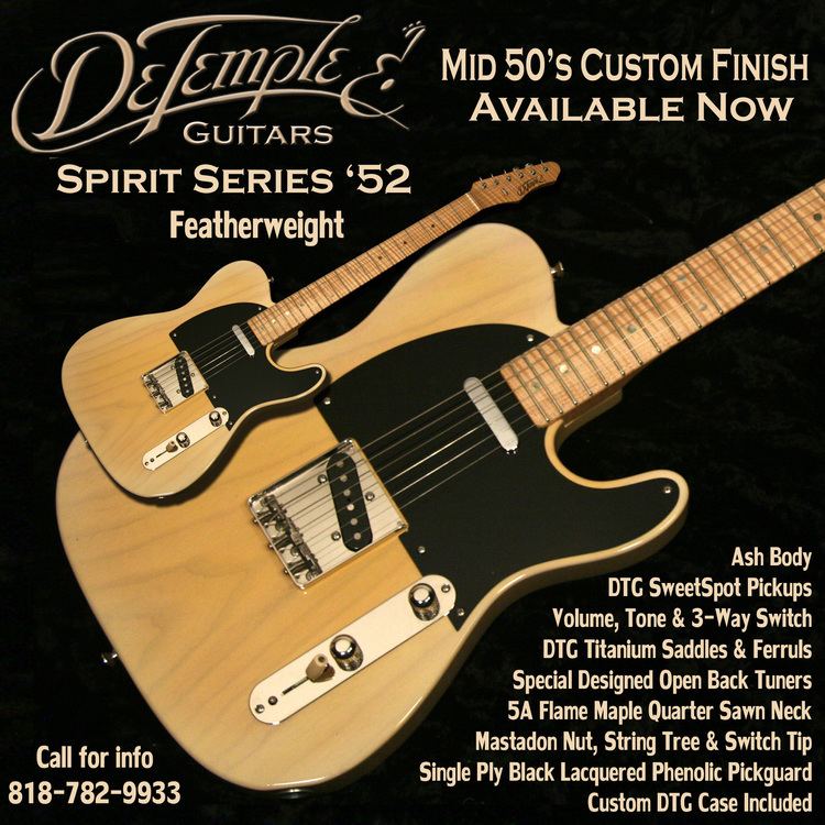 Michael DeTemple DeTemple Guitars Spirit Series 52