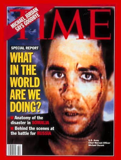 Michael Durant TIME Magazine Cover Michael Durant Oct 18 1993