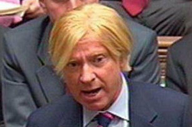 Michael Fabricant TV appearance by Lichfield MP Michael Fabricant39s hair