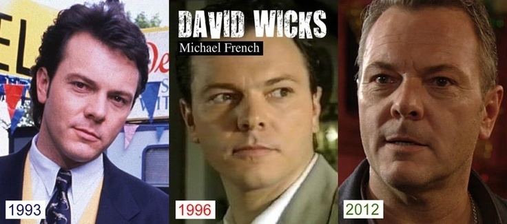 Michael French Then and now David Wicks played by Michael French eastenders