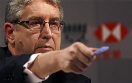 Michael Geoghegan HSBC share price up on FTSE 100 as leadership change looms