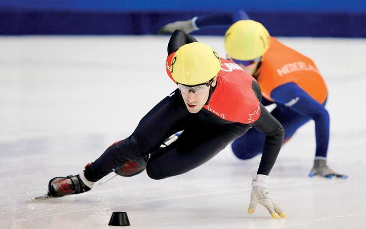 Michael Gilday Yellowknife speed skater makes Olympic team Northern Journal