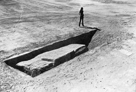 Michael Heizer seeds Michael Heizer Landart artist USA