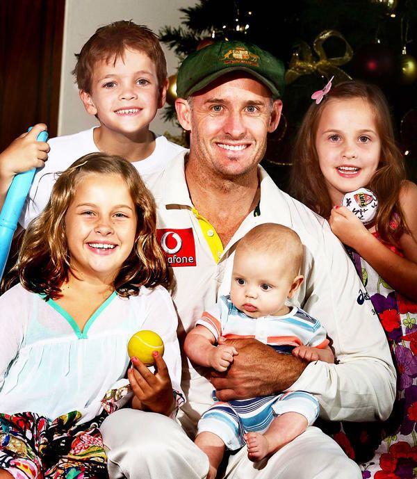 Michael Hussey (Cricketer) family