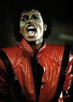 Michael Jackson's Thriller jacket httpsuploadwikimediaorgwikipediaenthumb7