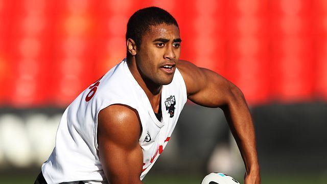 Michael Jennings (rugby league) Penrith star Michael Jennings lights fuse for NRL trial