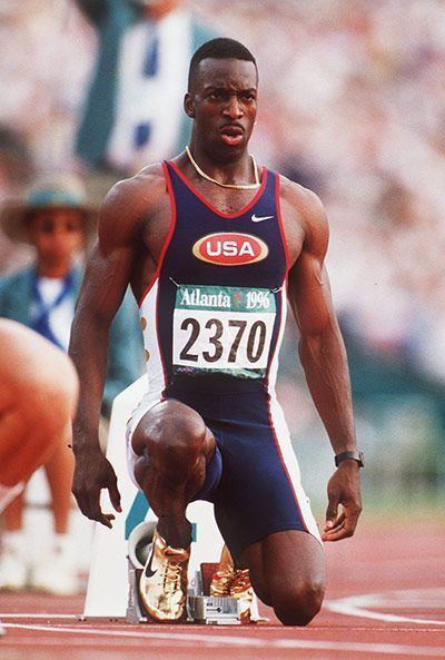 Michael Johnson (sprinter) httpssmediacacheak0pinimgcom564xdc4f4f