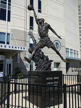 Michael Jordan statue httpsuploadwikimediaorgwikipediaenfffMic