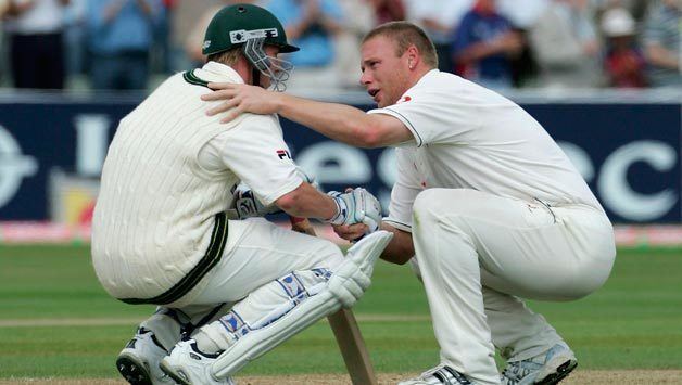 Ashes 2005 Brett LeeMichael Kasprowicz epic last wicket stand ends