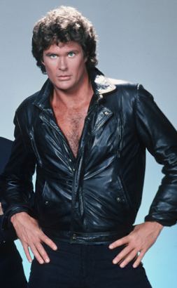 Michael Knight (Knight Rider) Hasselhoff as Michael Knight in Knight Rider