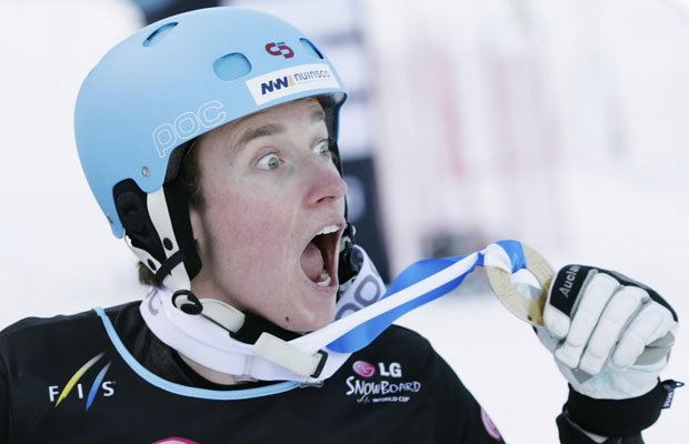 Michael Lambert (snowboarder) Michael Lambert wins parallel slalom snowboard gold