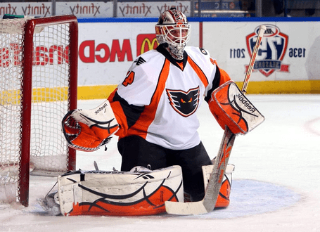 Michael Leighton Exclusive Michael Leighton to Switch Catching Hands in Hopes of