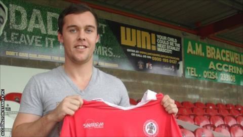 Michael Liddle Sunderlands Michael Liddle joins Accrington Stanley BBC Sport