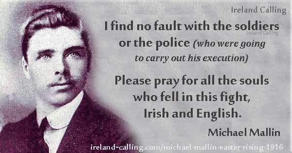 Michael Mallin Michael Mallin Leader Easter Rising 1916 Ireland Calling