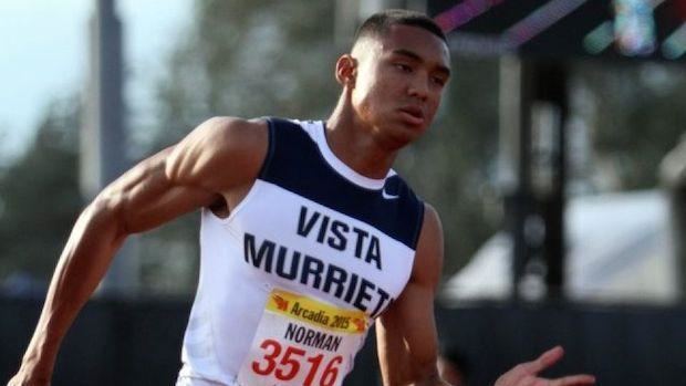 Michael Norman (sprinter) Runnerup no more Vista Murrieta39s Michael Norman rises to top of