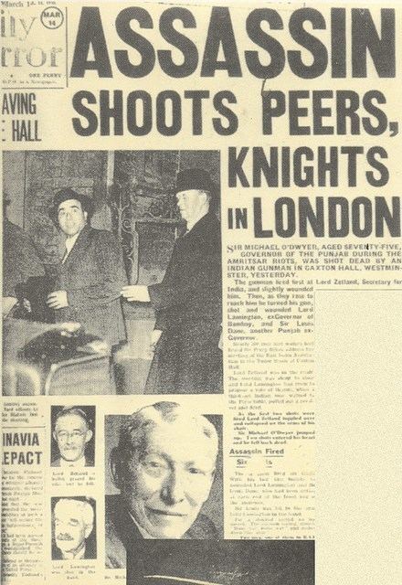 Michael O'Dwyer Assassination of Michael O39Dwyer London UK Image