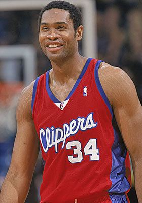 1999-00 Los Angeles Clippers Michael Olowokandi #34 Game Issued