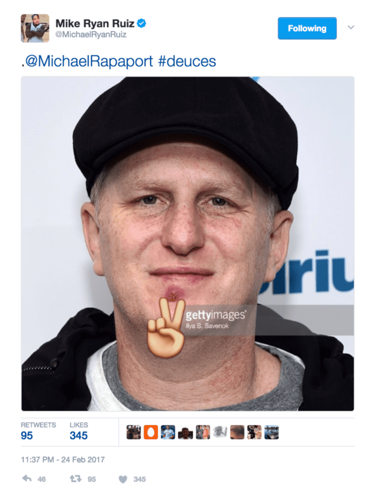 Michael Rapaport Actor Michael Rapaport goes after Le Batard family on Twitter gets