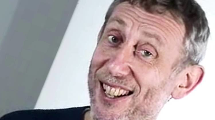 Michael Rosen Michael Rosen smacks his lips while the camera omniously