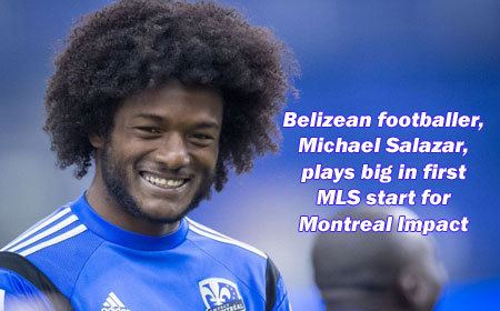 Michael Salazar Michael Salazar shines with two goals in first start for Montreal